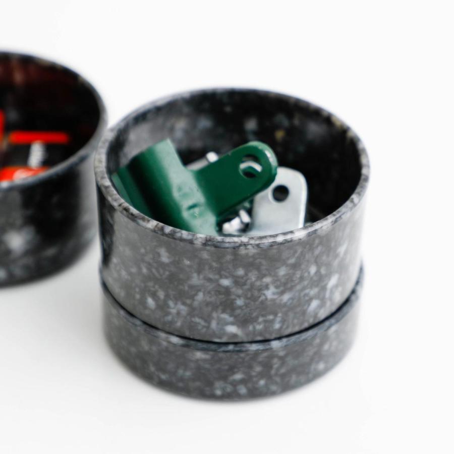 小物入れ スタッキングトレイ M マーブル メラミン トレー 机上収納 デスク キャッシュトレイ アクセサリー | HIGHTIDE