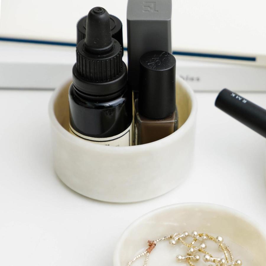 小物入れ スタッキングトレイ M マーブル メラミン トレー 机上収納 デスク キャッシュトレイ アクセサリー | HIGHTIDE | 09