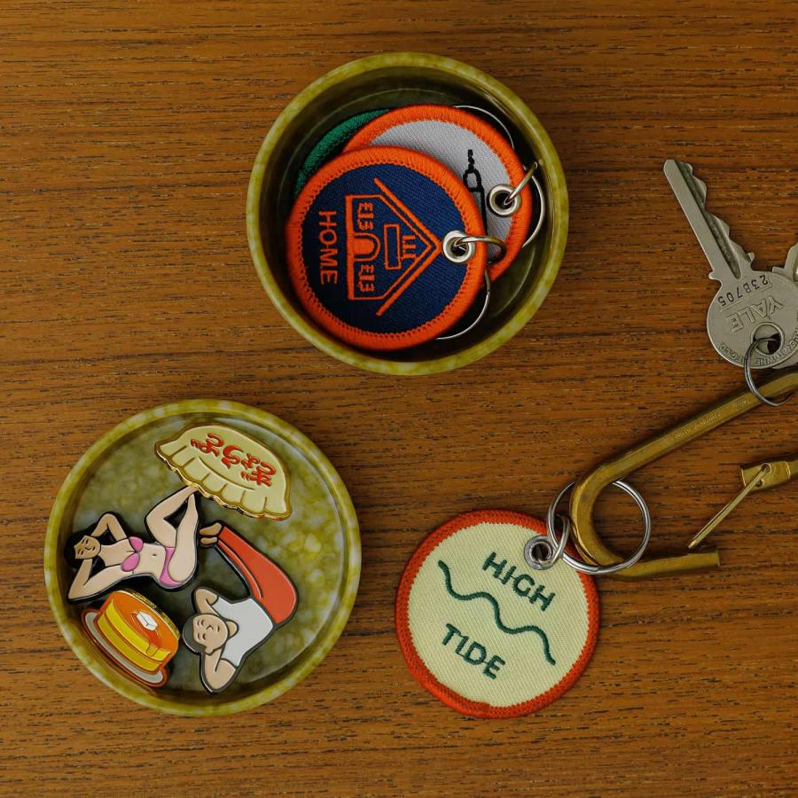 小物入れ スタッキングトレイ M マーブル メラミン トレー 机上収納 デスク キャッシュトレイ アクセサリー | HIGHTIDE | 14