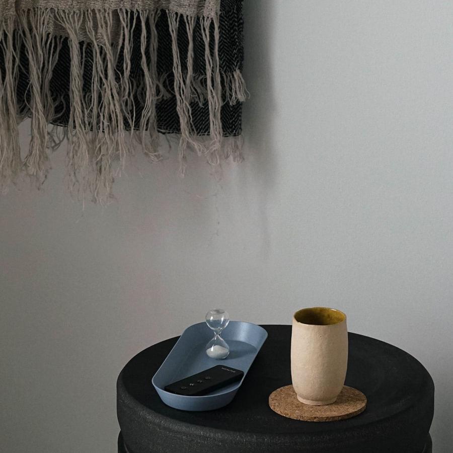 ペントレイ デスクトレイ オーバルトレイ（スチール） メモ帳 ペン トレイ デスクトレー 机上収納 デスク 整理 ペンスタンド ペン入れ ペントレー 眼鏡 | HIGHTIDE | 11