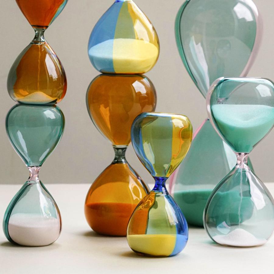砂時計 S（バイカラー） 5分 時間管理 インテリア オブジェ サンドグラス ハイタイド HIGHTIDE | HIGHTIDE | 14