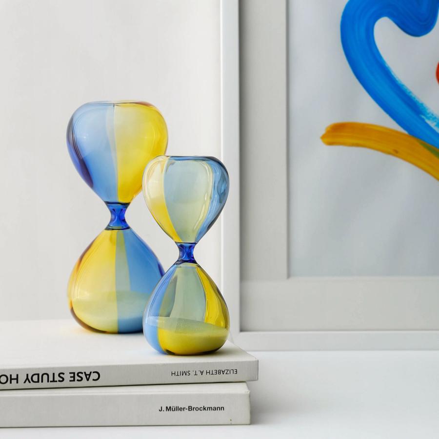 砂時計 S（バイカラー） 5分 時間管理 インテリア オブジェ サンドグラス ハイタイド HIGHTIDE | HIGHTIDE | 07
