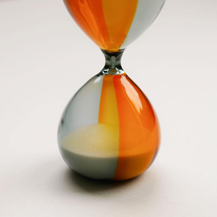 砂時計 S（バイカラー） 5分 時間管理 インテリア オブジェ サンドグラス ハイタイド HIGHTIDE | HIGHTIDE | 10