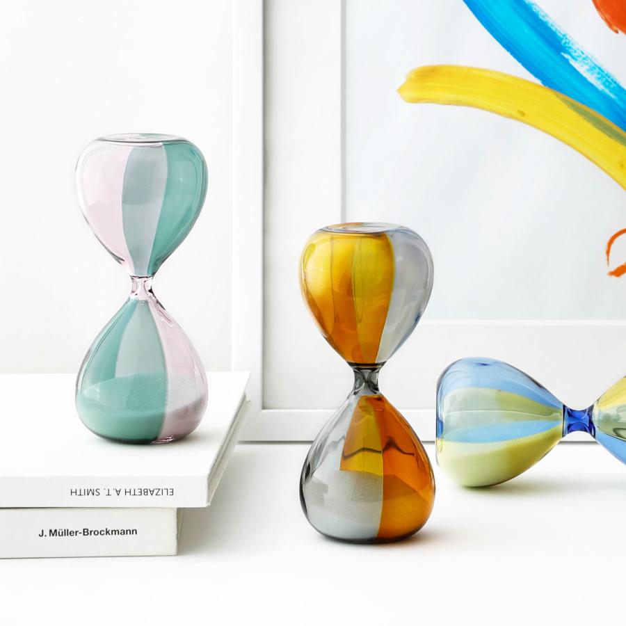 砂時計 M（バイカラー） 10分 時間管理 インテリア オブジェ サンドグラス ハイタイド HIGHTIDE | HIGHTIDE