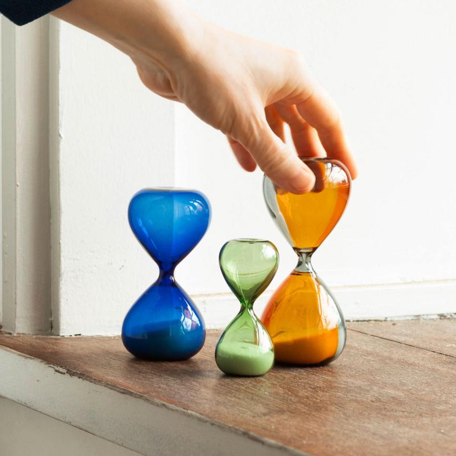 砂時計 M（バイカラー） 10分 時間管理 インテリア オブジェ サンドグラス ハイタイド HIGHTIDE | HIGHTIDE | 15