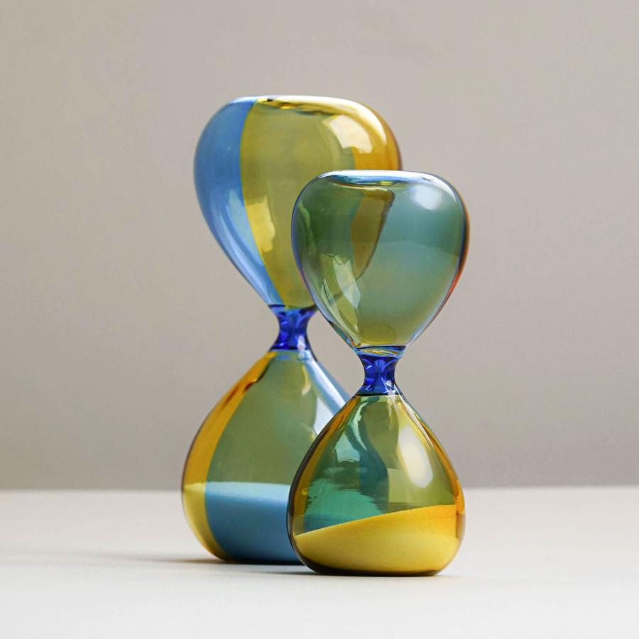 砂時計 M（バイカラー） 10分 時間管理 インテリア オブジェ サンドグラス ハイタイド HIGHTIDE | HIGHTIDE | 11