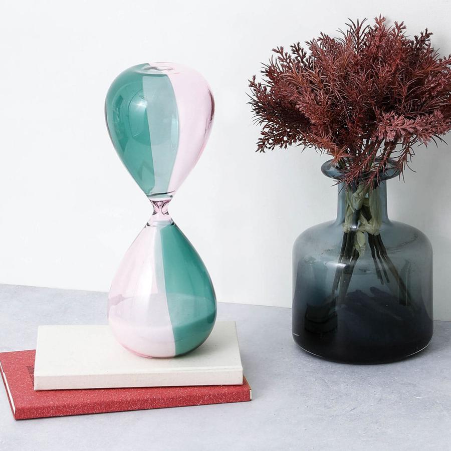 砂時計 L（バイカラー） 30分 時間管理 インテリア オブジェ サンドグラス ハイタイド HIGHTIDE | 
