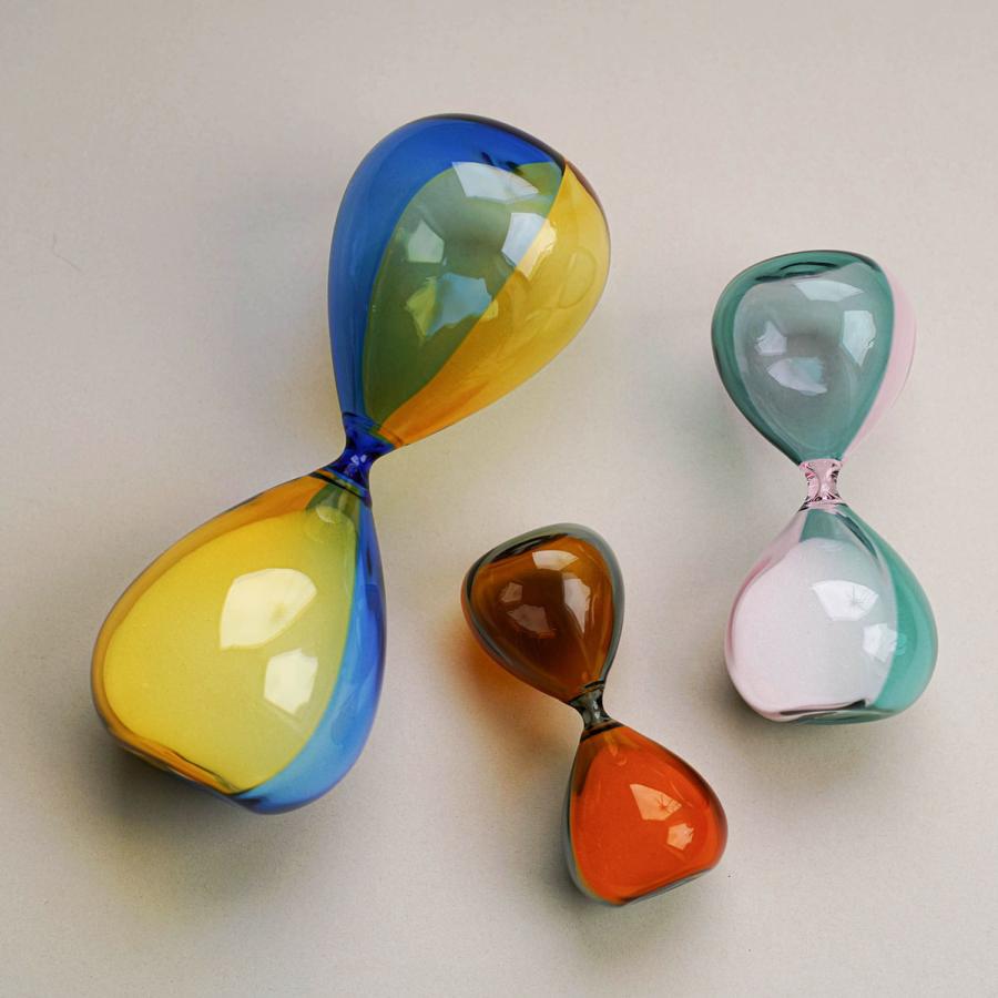 砂時計 L（バイカラー） 30分 時間管理 インテリア オブジェ サンドグラス ハイタイド HIGHTIDE |  | 09