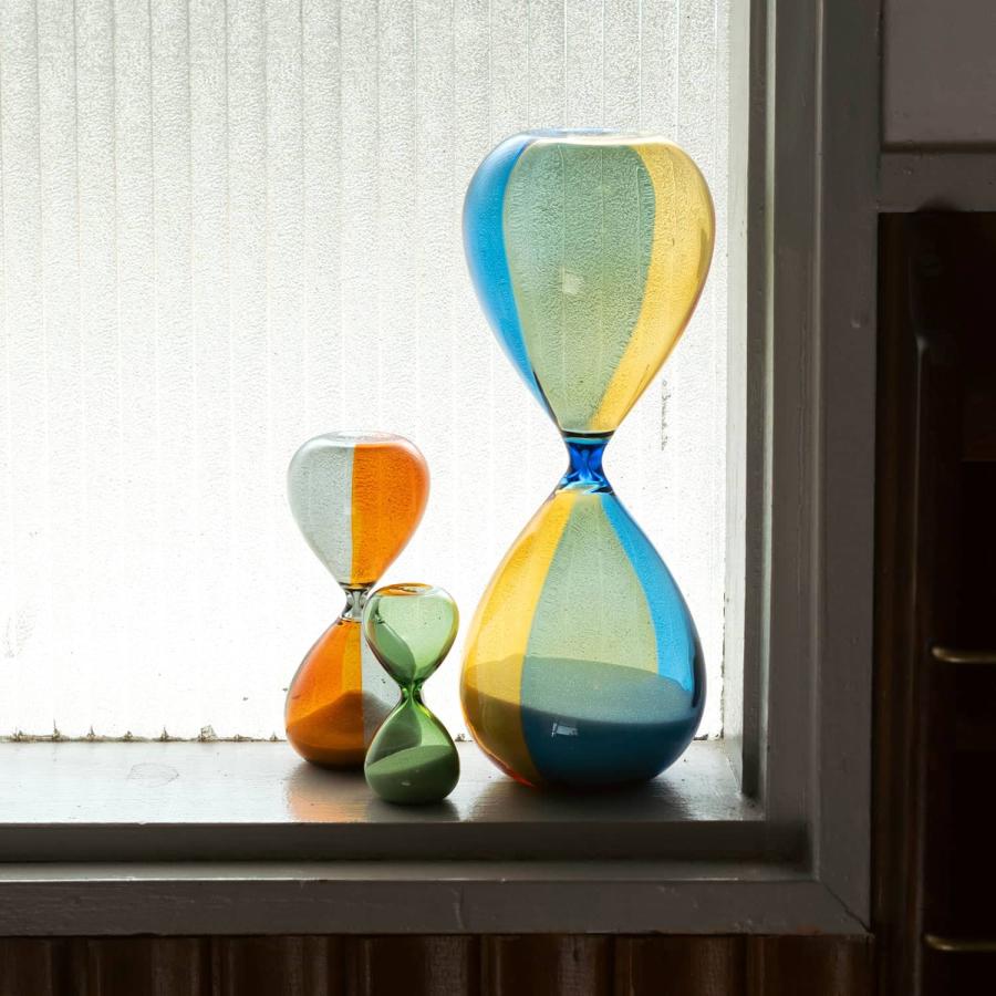 砂時計 L（バイカラー） 30分 時間管理 インテリア オブジェ サンドグラス ハイタイド HIGHTIDE |  | 08