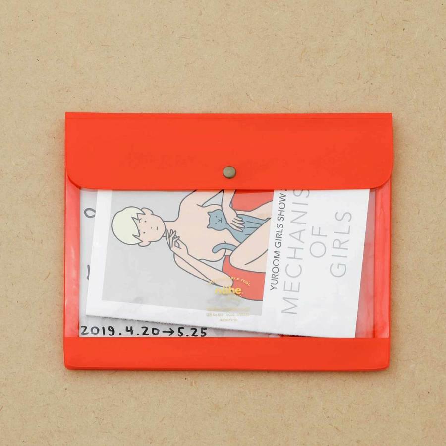 ペンケース nahe ジェネラルパーパスケース A5 書類 通帳 診察券入れ お薬手帳 母子手帳 クリア 連絡帳入れ シンプル | HIGHTIDE | 17