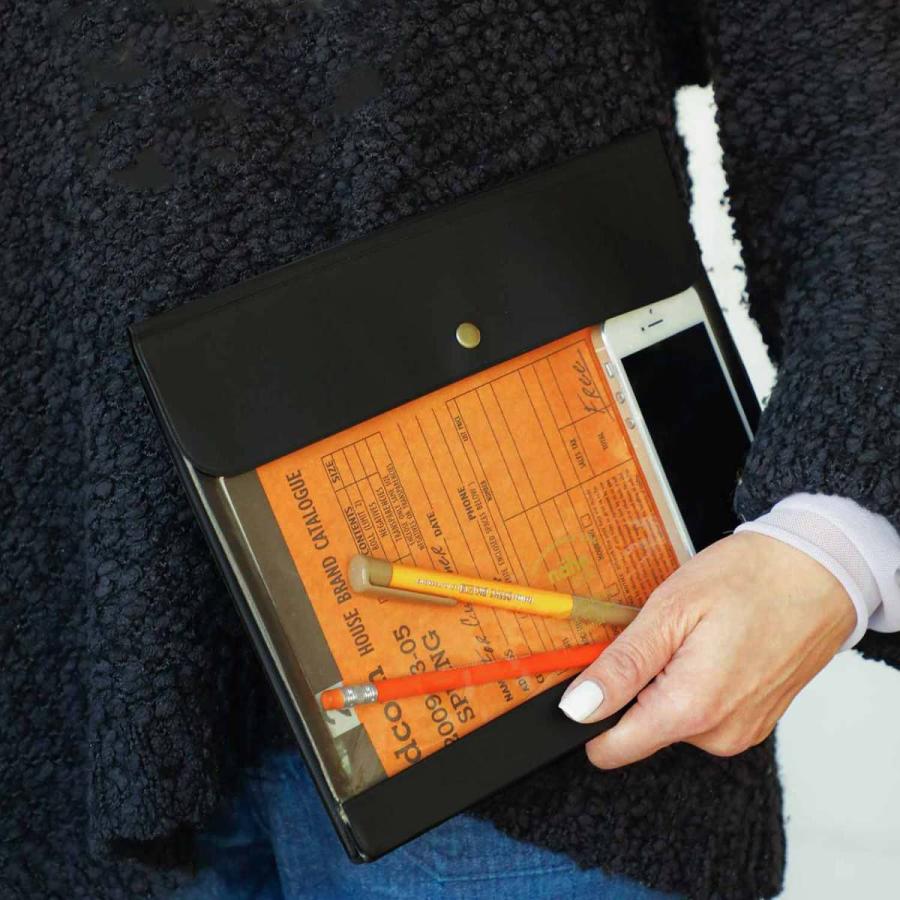 ペンケース nahe ジェネラルパーパスケース A5 書類 通帳 診察券入れ お薬手帳 母子手帳 クリア 連絡帳入れ シンプル | HIGHTIDE | 20