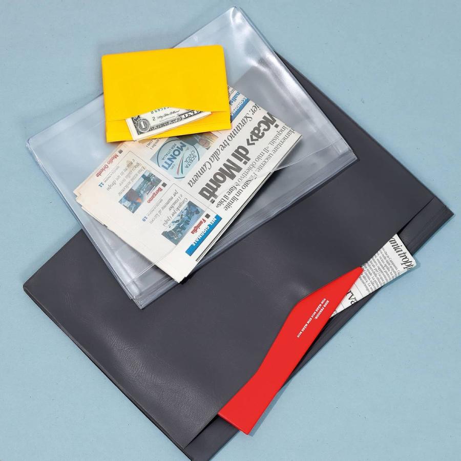 ポーチ nahe ジェネラルパーパスケース A4 書類入れ ファイル ドキュメント アクスタ 透明 クリア | HIGHTIDE | 25