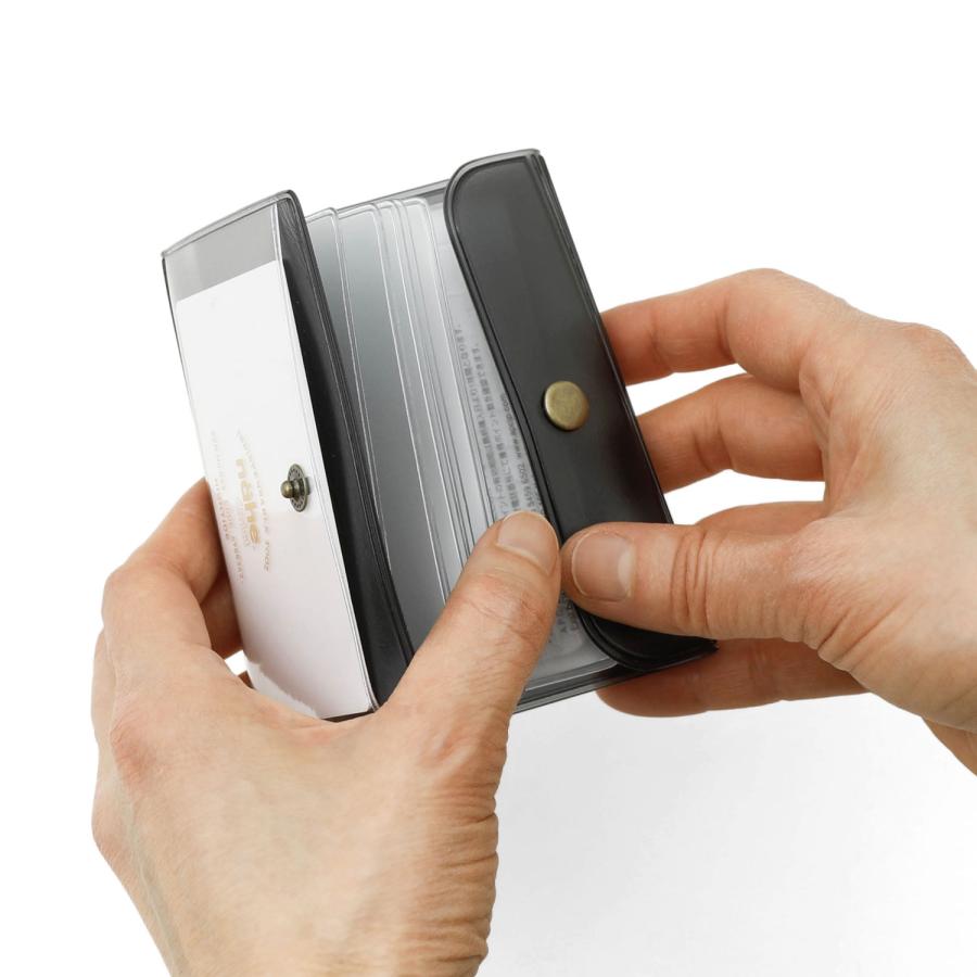 カードケース スリム nahe ネーエ カードケース クリア カード入れ カードホルダー 大容量 診察券 名刺 メンズ レディース 整理 透明 | nahe | 04