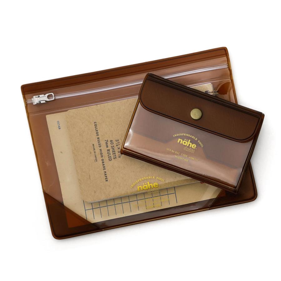 カードケース スリム nahe ネーエ カードケース クリア カード入れ カードホルダー 大容量 診察券 名刺 メンズ レディース 整理 透明 | nahe | 06