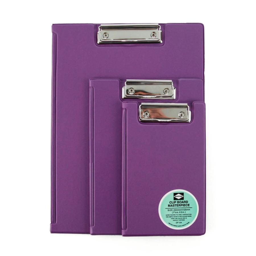 クリップボード 二つ折り 伝票サイズ penco ペンコ チェック バインダー ペンホルダー ハイタイド | HIGHTIDE | 17