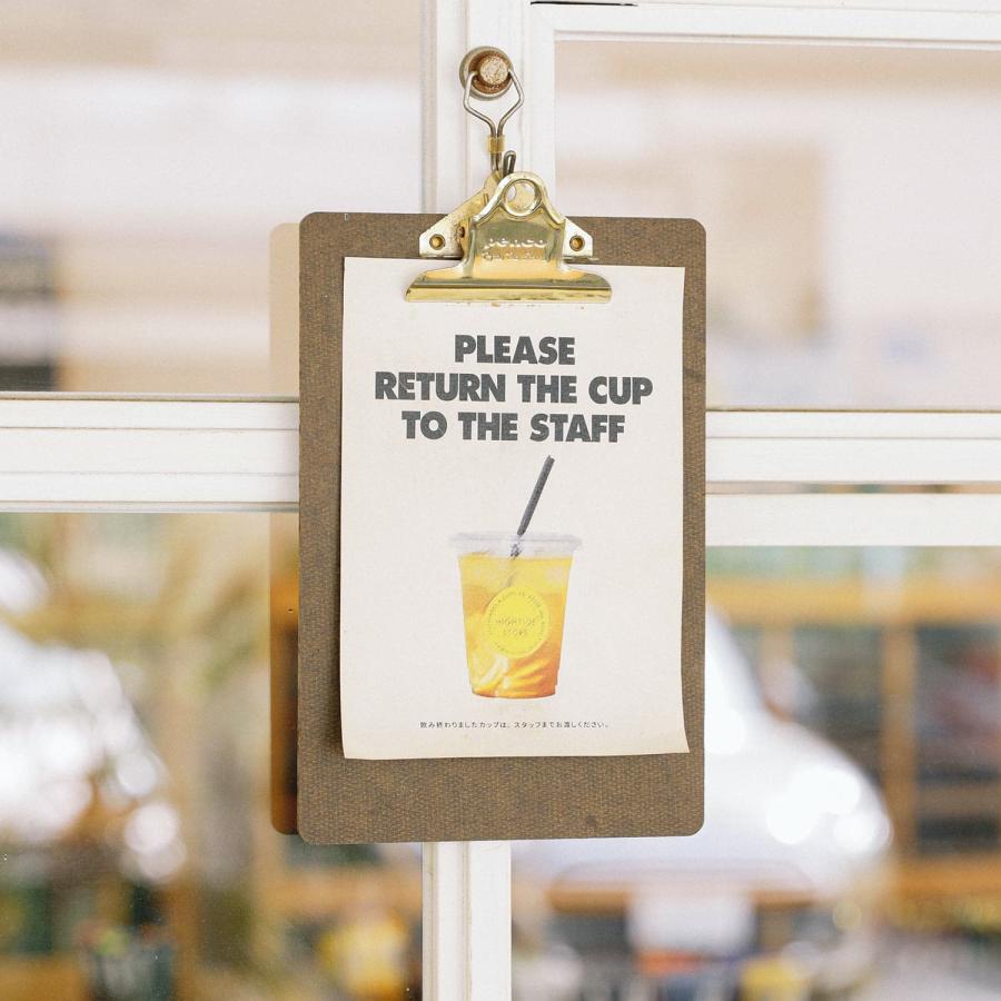 クリップボード A5 O/S penco ゴールド ペンコ バインダー メニューボード ハイタイド | HIGHTIDE | 03