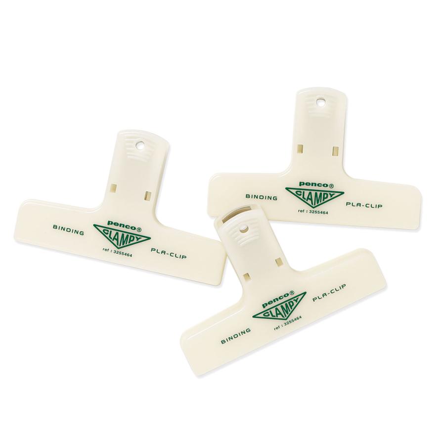 クリップ 文房具 penco ペンコ プラクリップ グロー 蓄光 夜光 ペーパークリップ ブッククリップ 勉強 袋留め かわいい おしゃれ プチギフト | penco | 03