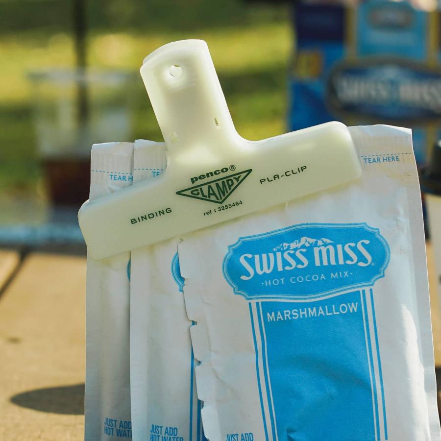 クリップ 文房具 penco ペンコ プラクリップ グロー 蓄光 夜光 ペーパークリップ ブッククリップ 勉強 袋留め かわいい おしゃれ プチギフト | penco | 06