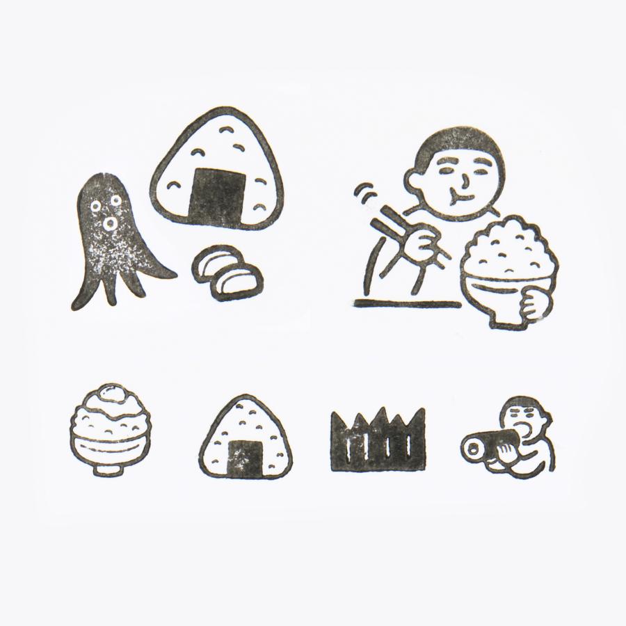 ニューレトロ スタンプセット / はんこ スタンプ 6個セット | ニューレトロ | 11