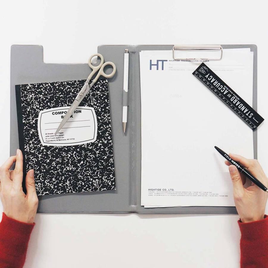 クリップボード 二つ折り A4 penco ペンコ バインダー ペンホルダー ハイタイド | HIGHTIDE | 21