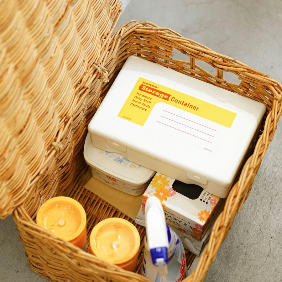 収納ボックス penco ペンコ ストレージコンテナー 収納 机上収納 小物 整理 工具入れ 道具箱 釣り キャンプ 救急箱 4つセット 入れ子 ハイタイド | penco | 20