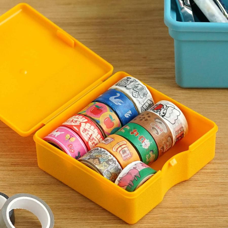 収納ボックス penco ペンコ ストレージコンテナー SS 机上収納 小物入れ 整理 ガジェット 救急箱 道具箱 | penco | 17