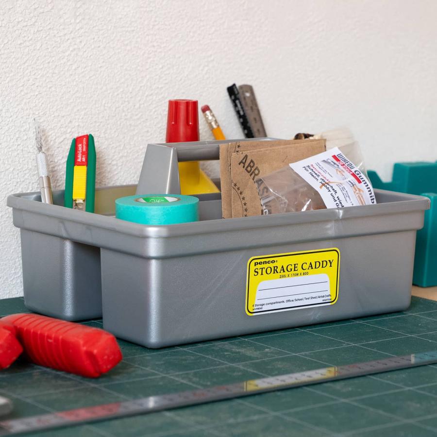収納ボックス penco ペンコ ストレージキャディ 化粧品 コスメ 文房具 文具 筆記用具 収納 子供 子ども 小物入れ メイクボックス 工具入れ 整理 机上収納 | HIGHTIDE | 19