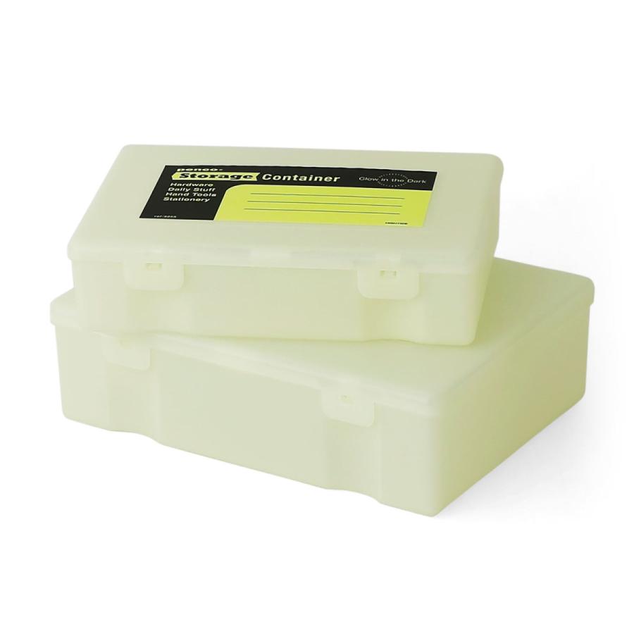 収納ボックス penco ペンコ ストレージコンテナー グロー 蓄光 光る 机上収納 小物 工具 釣り キャンプ | penco | 03