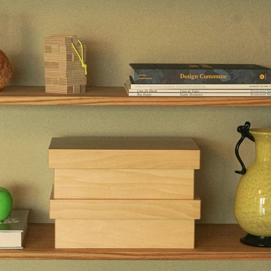 収納ボックス New Edition Furniture ニューエディションファニチャー スニーカーボックス 靴 シューズケース 木製 蓋つき フタ ふた 木箱 小物入れ インテリア | HIGHTIDE | 15