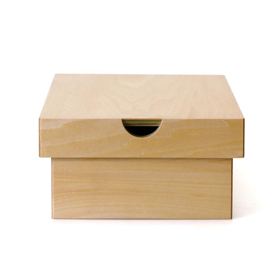 収納ボックス New Edition Furniture ニューエディションファニチャー スニーカーボックス 靴 シューズケース 木製 蓋つき フタ ふた 木箱 小物入れ インテリア | HIGHTIDE | 03