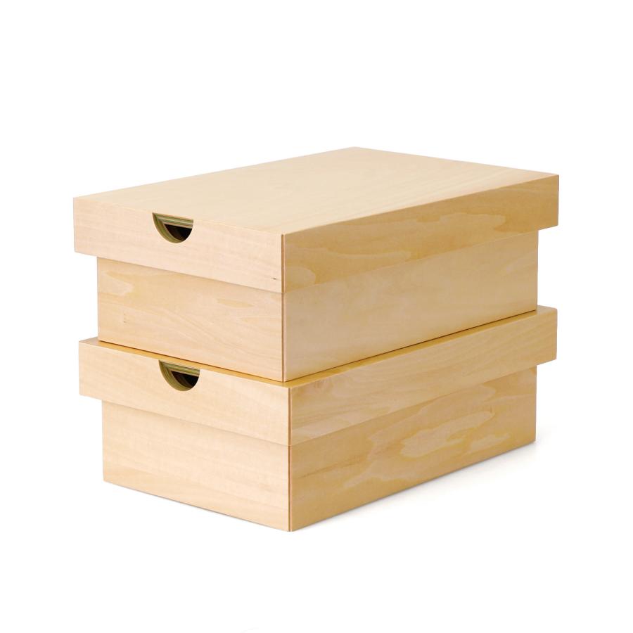 収納ボックス New Edition Furniture ニューエディションファニチャー スニーカーボックス 靴 シューズケース 木製 蓋つき フタ ふた 木箱 小物入れ インテリア | HIGHTIDE | 10