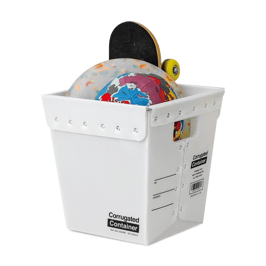 ストレージトートM 収納ボックス 持ち運び 取っ手 軽量 ランドリーバスケット おもちゃ箱 ゴミ箱 キッチン リビング インテリア | HIGHTIDE | 03