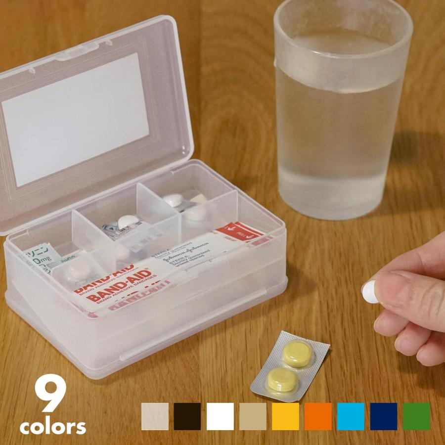 収納ケース penco ペンコ ストレージコンテナー ダブルサイド 小物入れ アクセサリー コイン カード 薬 仕分け 仕切り パーツ プラスチック おしゃれ かわいい | penco | 27