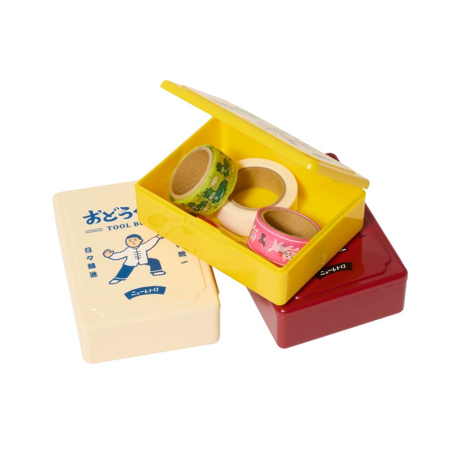 小物入れ 名刺箱 ニューレトロ ミニお道具箱（太極拳） 名刺入れ カード入れ 机上収納 裁縫箱 薬 デスク 収納 整理 | ニューレトロ | 08