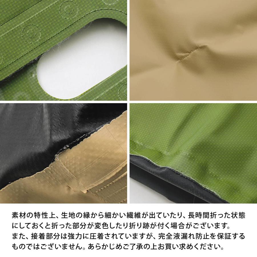 ランドリーバッグ タープバッグ ラウンド M 35L ランドリーバスケット ターポリン 折りたたみ 防水 洗濯かご キャンプ コンパクト 収納 ゴミ箱 プランターカバー | HIGHTIDE | 27