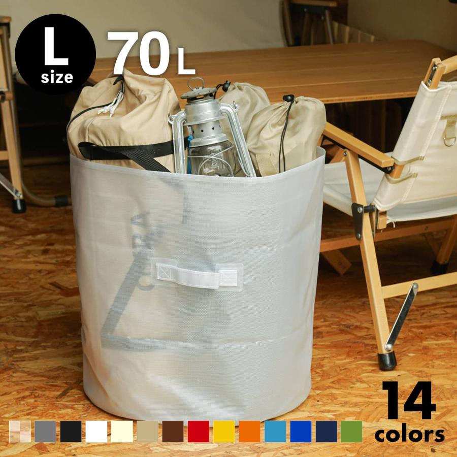 HIGHTIDE ランドリーバッグ タープバッグ ラウンド L 70L HIGHTIDE ランドリーバッグ タープバッグ ラウンド L 70L