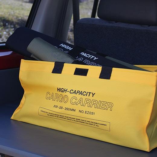 カーゴバッグ M エコバッグ アウトドア キャンプ トランク収納 トラベル ランドリーバッグ ツールバッグ 大容量 折りたたみ 軽量 ヘキサテーブル 薪 収納 | HIGHTIDE | 10