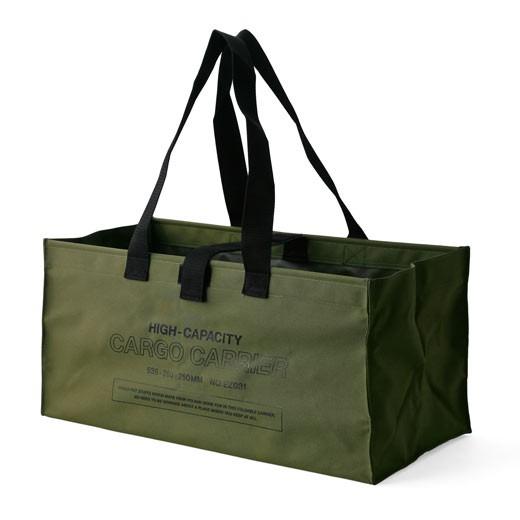 カーゴバッグ M エコバッグ アウトドア キャンプ トランク収納 トラベル ランドリーバッグ ツールバッグ 大容量 折りたたみ 軽量 ヘキサテーブル 薪 収納 | HIGHTIDE | 03