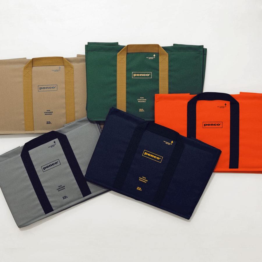 penco ペンコ Box tote ボックストート 収納ボックス 車 トランク収納 アウトドア キャンプ 小物入れ コンパクト 折りたたみ インテリア おもちゃ箱 雑誌 | HIGHTIDE | 15