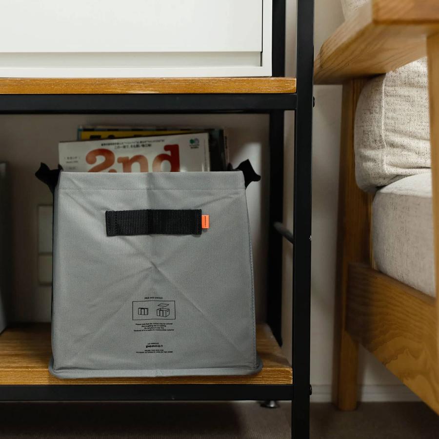 penco ペンコ Box tote ボックストート 収納ボックス 車 トランク収納 アウトドア キャンプ 小物入れ コンパクト 折りたたみ インテリア おもちゃ箱 雑誌 | HIGHTIDE | 17