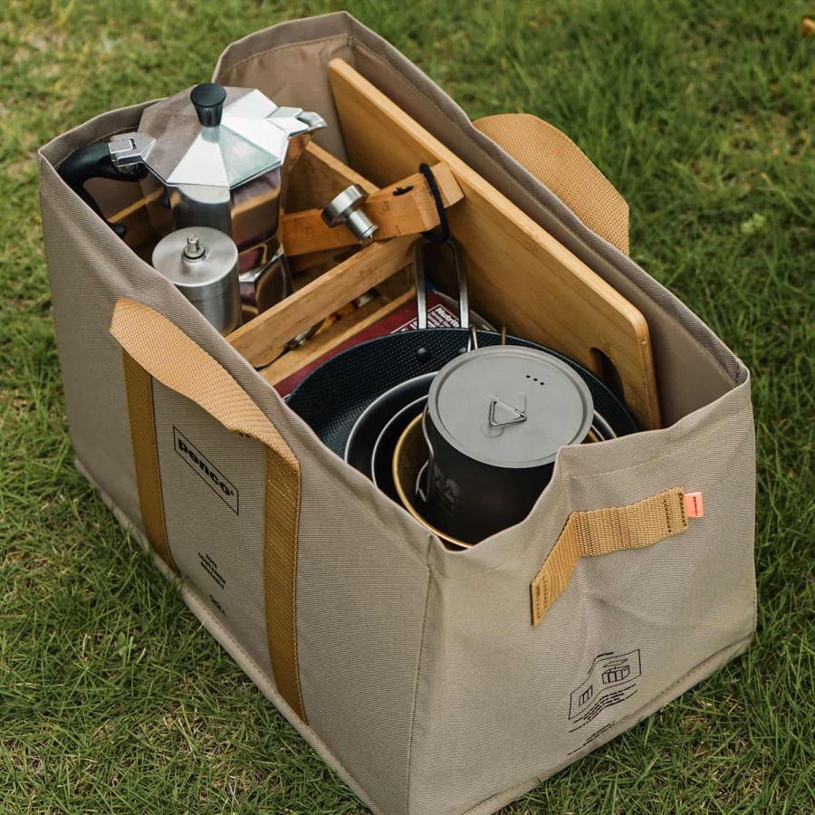 penco ペンコ Box tote ボックストート 収納ボックス 車 トランク収納 アウトドア キャンプ 小物入れ コンパクト 折りたたみ インテリア おもちゃ箱 雑誌 | HIGHTIDE | 19