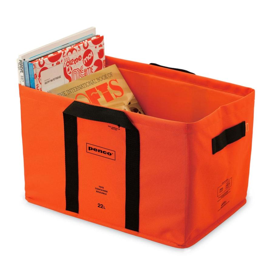 penco ペンコ Box tote ボックストート 収納ボックス 車 トランク収納 アウトドア キャンプ 小物入れ コンパクト 折りたたみ インテリア おもちゃ箱 雑誌 | HIGHTIDE | 14