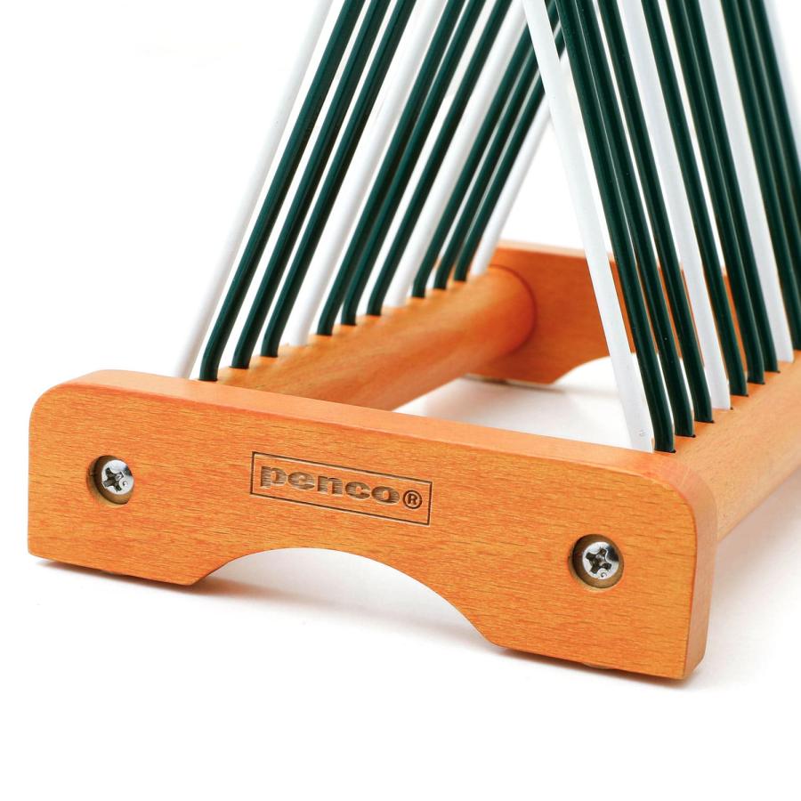 本立て 木製 penco ペンコ ワイヤーラック ブックスタンド ブックエンド ラック  卓上 本立 本棚 絵本 カード立て | penco | 05