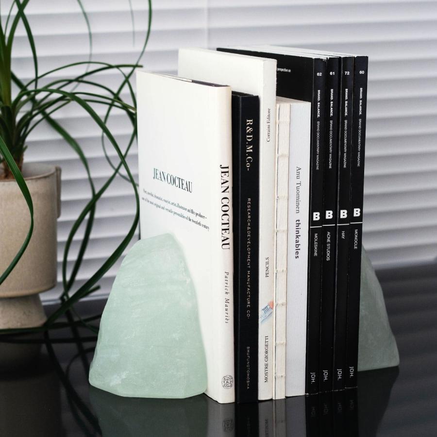 HIGHTIDE（ハイタイド） ブックエンド attache アタシェ 蛍硝子ブック