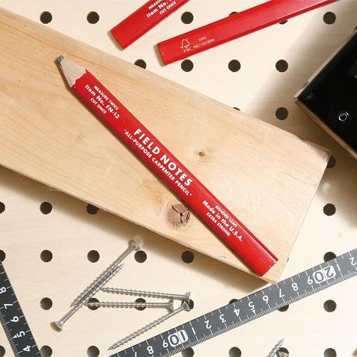 鉛筆 設計 FIELD NOTES フィールドノート カーペンターペンシル 3-PACK 大工 墨出し マーカー | HIGHTIDE | 08