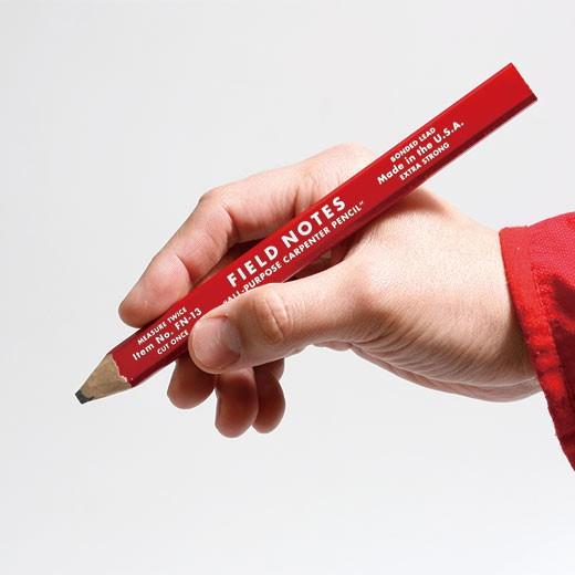鉛筆 設計 FIELD NOTES フィールドノート カーペンターペンシル 3-PACK 大工 墨出し マーカー | HIGHTIDE | 09