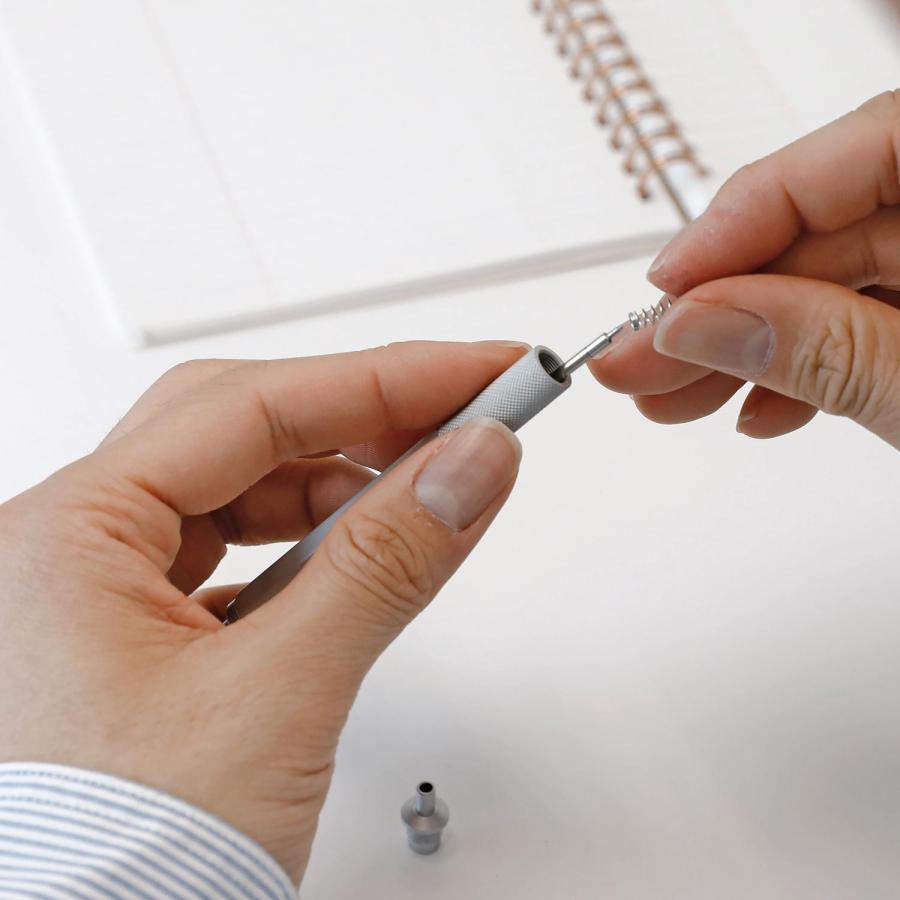 ボールペン 替芯 penco ペンコ ドラフティングボールペン リフィル 替え芯 油性 0.5mm 黒 ブラック 4C規格 D1芯 細字 | penco