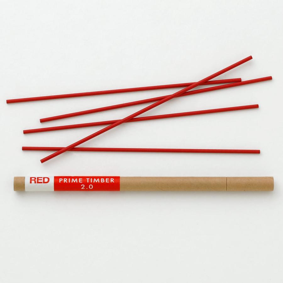 替え芯 芯ホルダー penco ペンコ プライムティンバー リフィル カラー 赤 2mm シャーペン 大人の鉛筆 太い | HIGHTIDE