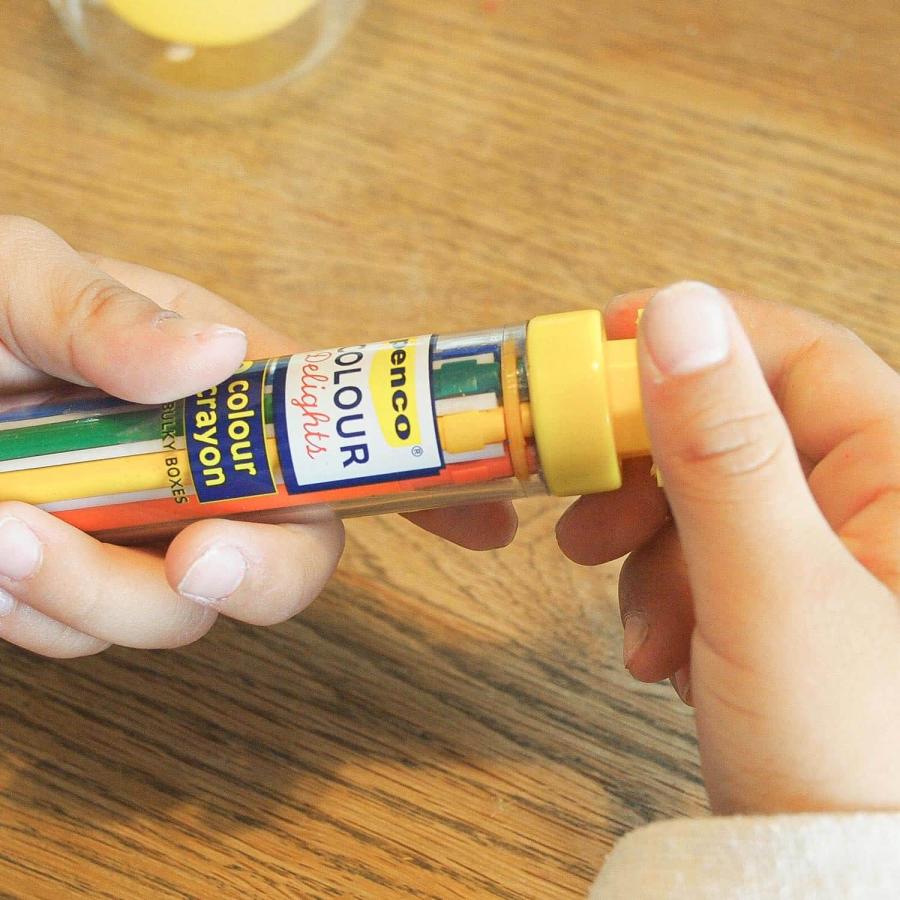 クレヨン penco ペンコ 8カラークレヨン プチギフト 子供 子ども 汚れない お出かけ お絵描き 持ち歩き 安全 文房具 かわいい 小学生 プレゼント 入学祝い | penco | 16