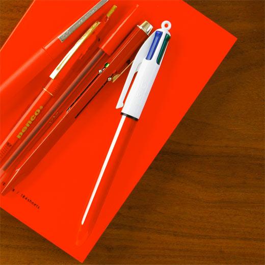 4色ボールペン BIC ビック 0.7mm 黒 赤 青 緑 | BIC